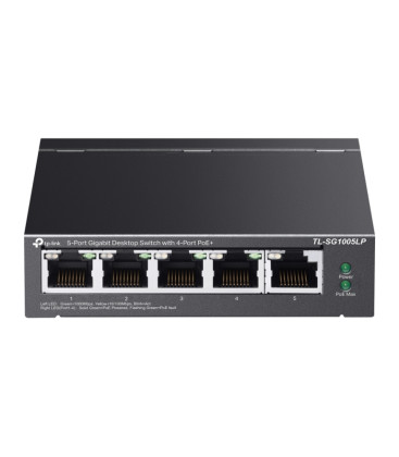 TP-Link TL-SG1005LP 5-Port Gigabit Desktop Switch with 4-Port PoE+