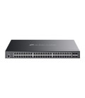 TP-Link SG3452XMPP Omada 48-Port Gigabit and 4-Port 10GE SFP+ L2+ Managed Switch with 40-Port PoE+ & 8-Port PoE++