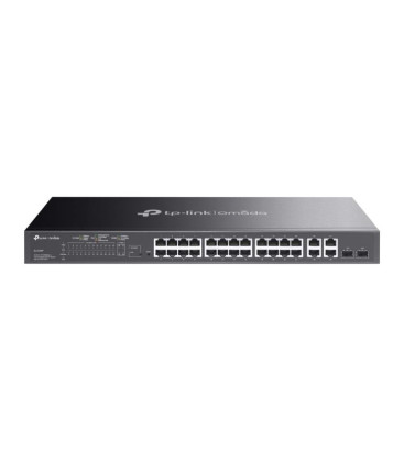 TP-Link SL2428P Omada 24-Port 10/100Mbps + 4-Port Gigabit Smart Switch with 24-Port PoE+