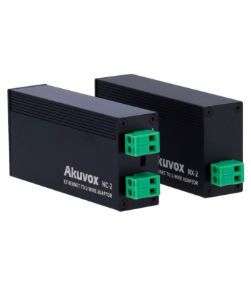 Akuvox AKV-NX-2 Ethernet to 2-Wire Adapter Kit