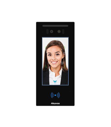 Akuvox E16C Access Control & SIP Intercom Terminal with Face Recognition, Bluetooth, RFID & QR Code