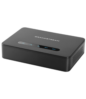 Grandstream HT812 v2 2-Port ATA Analog Telephone Adapter with Gigabit NAT Router