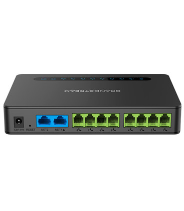 Grandstream HT818 v2 8-Port FXS Gateway with Gigabit NAT Router