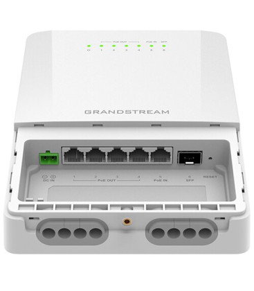 Grandstream GWN7710R 6 Port Outdoor L2 Lite Managed Network Switch with 4 PoE Ports