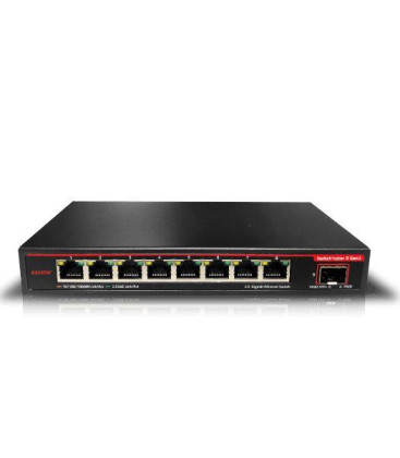 Asustor ASW209X 9-port 2.5GBase-T/10GbE SFP+ Unmanaged Switch