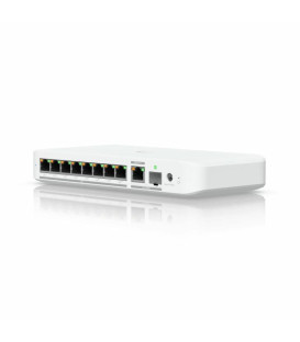 UBIQUITI UniFi® Switch Flex 2.5G PoE  -  8-Port 2.5GbE PoE++ Switch with 10 GbE RJ45/SFP+ Combo Uplink  - USW-Flex-2.5G-8-PoE