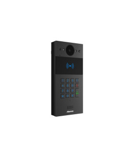 Akuvox R20K Compact SIP Video Doorphone with Keypad, Card Reader & On-Wall Mounting Kit - Black