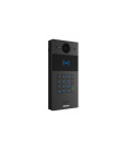Akuvox R20K Compact SIP Video Doorphone with Keypad, Card Reader & On-Wall Mounting Kit - Black