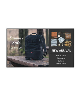 AG Neovo QM-6502 65'' Digital Signage 4K UHD LED Display