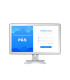 AG Neovo TX-2401 White 24'' FHD Touch Screen Display Monitor with White Casing