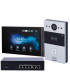 Akuvox IP Video Intercom Kit R20A / S563 & Switch PoE 6 Porte