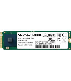 Synology SSD M.2 2280 NVMe 800GB  -  SNV5420-800G