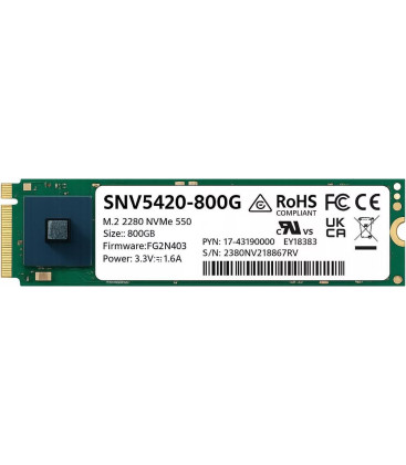 Synology SSD M.2 2280 NVMe 800GB  -  SNV5420-800G