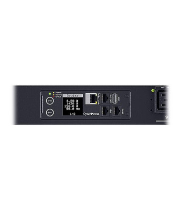 CyberPower PDU81405 24-Way 0U Vertical Rackmount Switched Metered-by-Outlet PDU (C13 Outlets, C19 Outlets)