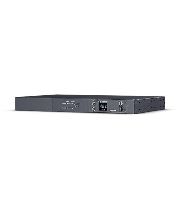 CyberPower PDU24005 10-Way 1U Horizontal Rackmount Metered ATS PDU (C13 & C19 Outlets, C20 Inlets)