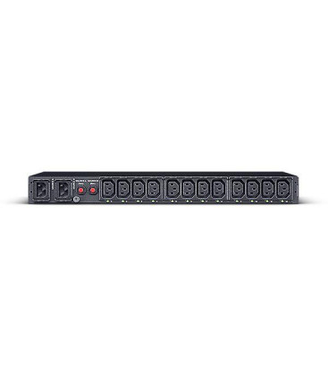 CyberPower PDU44004 12-Way 1U Horizontal Rackmount Switched ATS PDU (C13 Outlets, C14 Inlets)