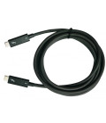 QNAP CAB-TBT315M-40G Thunderbolt™ 3 Active USB-C (Type-C) Cable 1.5m
