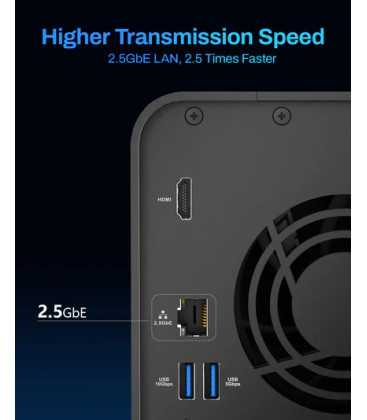 TerraMaster F2-425 2.5 GbE 2-Bay NAS
