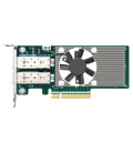 QNAP QXG-25G2SF-BCM Dual-port SFP28 25GbE PCIe Gen4 x8 Network Expansion Card