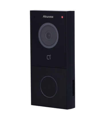 Akuvox E12W Compact SIP Video Doorphone with WiFi & Card Reader - Black