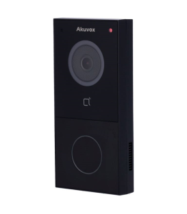 Akuvox E12S Compact SIP Video Doorphone with Card Reader - Black