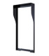 Akuvox AK-R20K/R20B-RCFlush In-Wall Mounting Rain Cover for Akuvox R20BX/R20K Series - Black