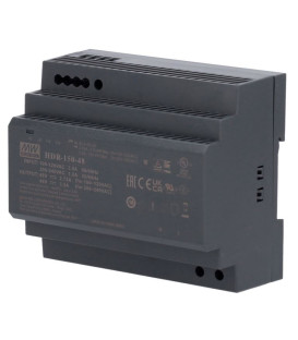 Alimentatore a Commutazione DIN - Ingresso AC 100-240V 50/60 Hz 1.8A - Uscita DC 48V 3.2A / 150W