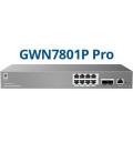 Grandstream GWN7801P Pro 8 Port PoE+ Enterprise Layer 2++ Managed Network Switch with 2 x 2.5G SFP Ports
