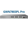 Grandstream GWN7803PL Pro 24 Port PoE+ Enterprise Layer 2++ Managed Network Switch with 2 x SFP+ Ports