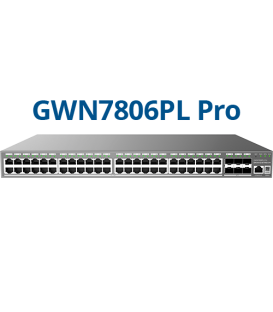 Grandstream GWN7806PL Pro 48 Port PoE+ Enterprise Layer 2++ Managed Network Switch with 6 x SFP+ Ports