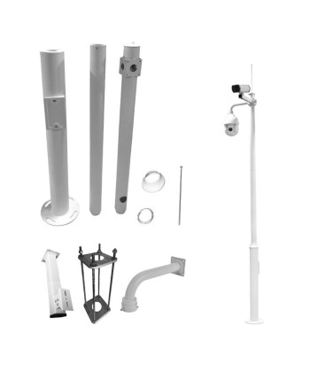 Palo di 4.5 Metri per Installazione di Telecamere CCTV