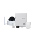 VESTA Kit di Allarme e Domotica con Connettività IP Ethernet e 4G + Telecamera IP Dome