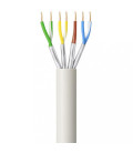 Cavo Rete Cat.6A U/FTP Rame Rigido Matassa 305 mt. Bianco