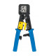 TECHly PROFESSIONAL Pinza di Crimpatura per Plug Modulari Passanti