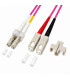 TECHly PROFESSIONAL Cavo Fibra Ottica Multimodale OM4 SC/LC 50/125