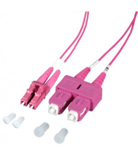 TECHly PROFESSIONAL Cavo Fibra Ottica Multimodale OM4 SC/LC 50/125