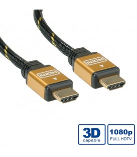 Roline Gold HDMI High Speed Cable M-M 2 mt.