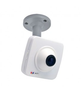 ACTi E16 10MP Indoor Fisheye Cube Camera Basic WDR & Fixed Lens