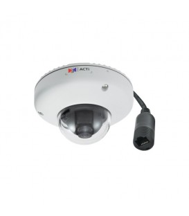 ACTi E918 3MP Outdoor Mini Dome Camera Superior WDR Fixed Lens
