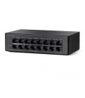 Cisco SF110D-16P 16-Port 10/100 PoE Desktop Switch