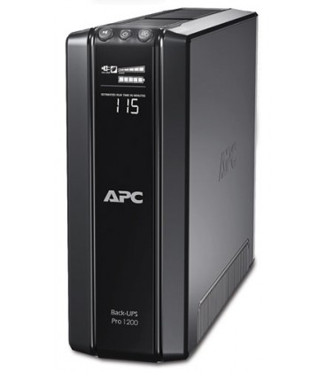 APC Back-UPS PRO 1200VA 720W LCD Green Schuko Sockets BR1200G-GR