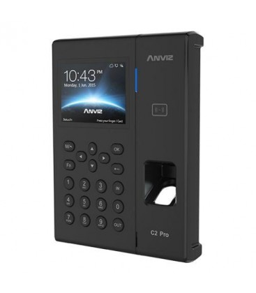 ANVIZ C2 Pro-MiFare Professional PoE Fingerprint, Keypad Time Attendance & Access Control Terminal