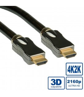 Roline HDMI 4K Ultra HD Cable with Ethernet M-M 1 mt.