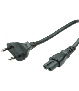 Roline Power Cable 250V AC/2.5A Euro Plug to IEC 320-C7 Plug 1.8 mt.
