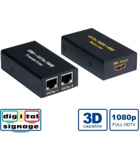 Value HDMI Video Extender over Twisted Pair 25mt. 3D 1080p