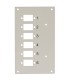 Intellinet Pannello Frontale 6 Connessioni SC-Simplex per Box Ottico