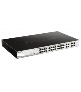 D-Link DGS-1210-28MP 28-Port Gigabit Max PoE Smart Managed Switch with 4 SFP Combo Ports