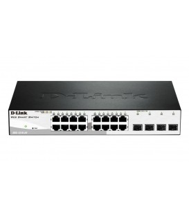 D-Link DGS-1210-20 20-Port Gigabit Smart Managed Switch with 4 Combo Ports