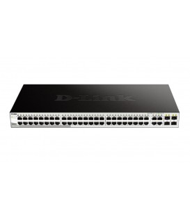 D-Link DGS-1210-52 52-Port Gigabit Smart Managed Switch with 4 Combo Ports