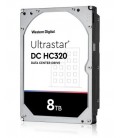 WD Ultrastar DC HC320 8TB 256MB SATA SE 512e HUS728T8TALE6L4